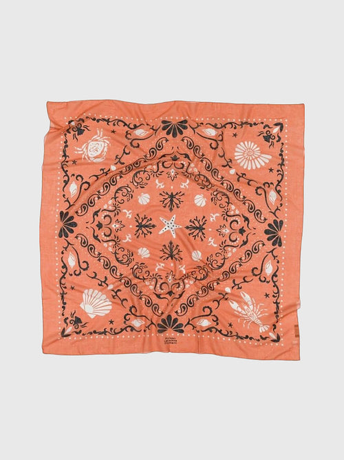Maison Lecomte Flament Women's Crustacés Bandana Scarf