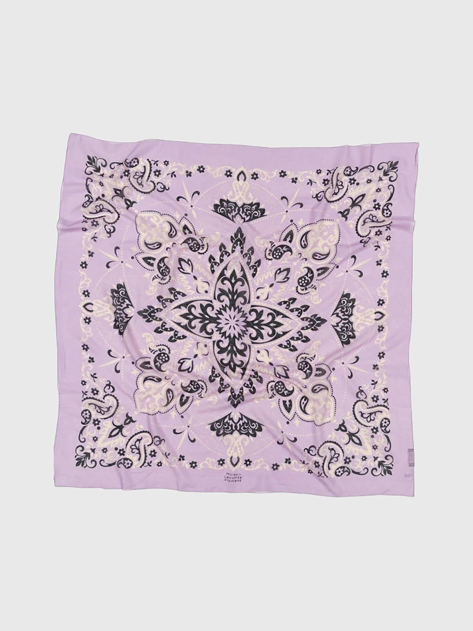 Maison Lecomte Flament Women's Cotton Bandana Scarf - Saint Bernard