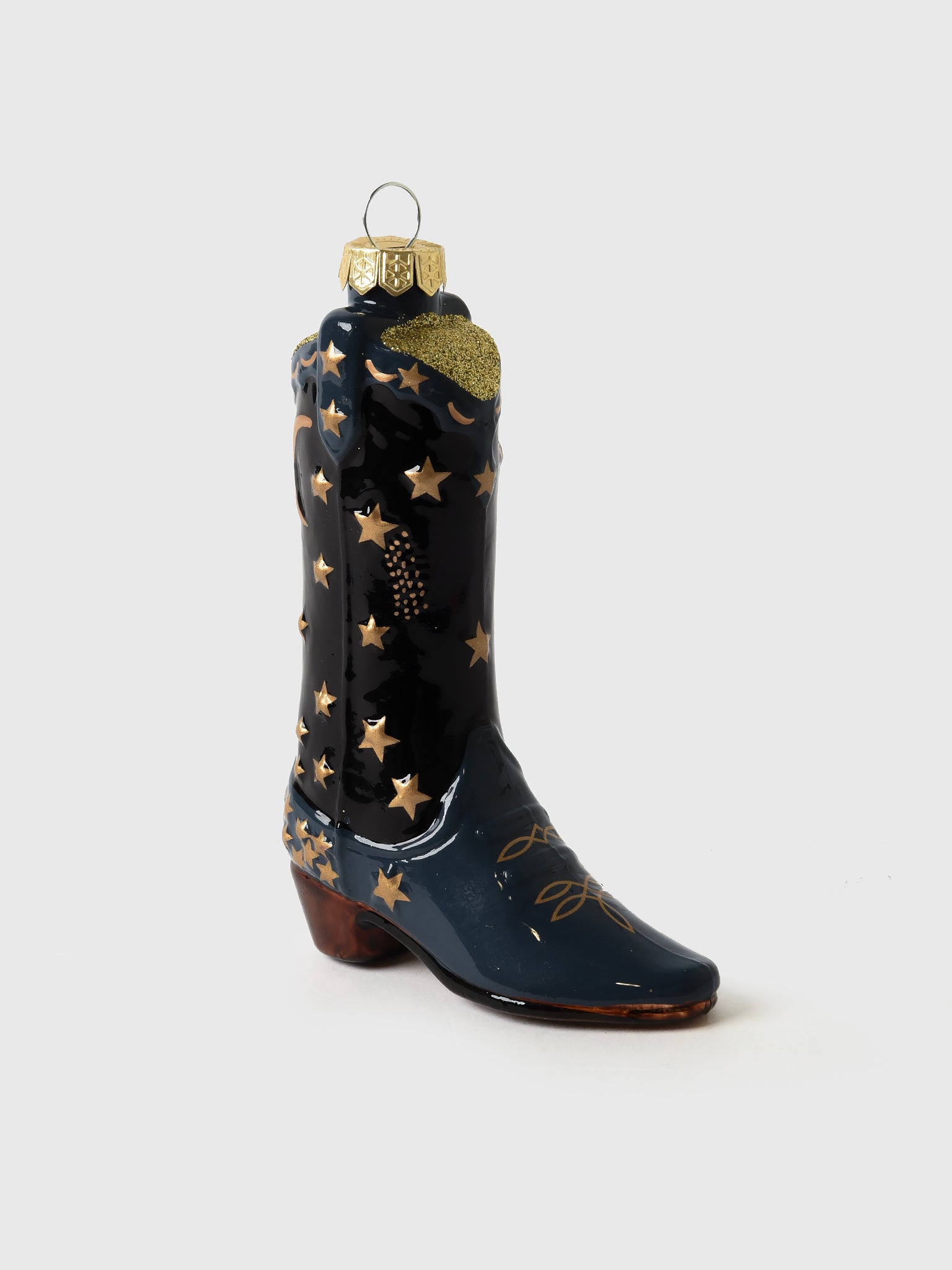 Cody Foster + Co Cosmic Cowboy Boot Ornament - Saint Bernard