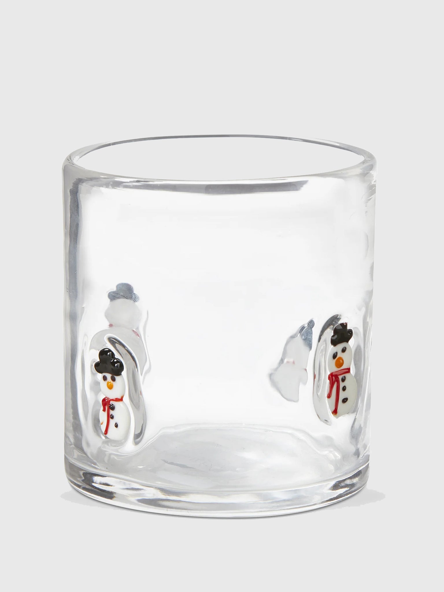 TAG Snowman Double Old Fashioned Glass - Saint Bernard