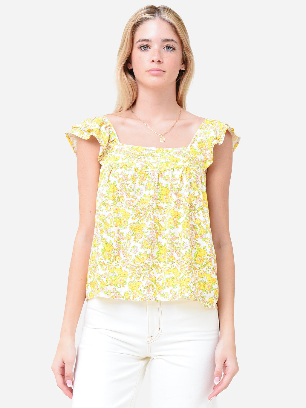 Greylin Women's Mandy Flora Top - Saint Bernard