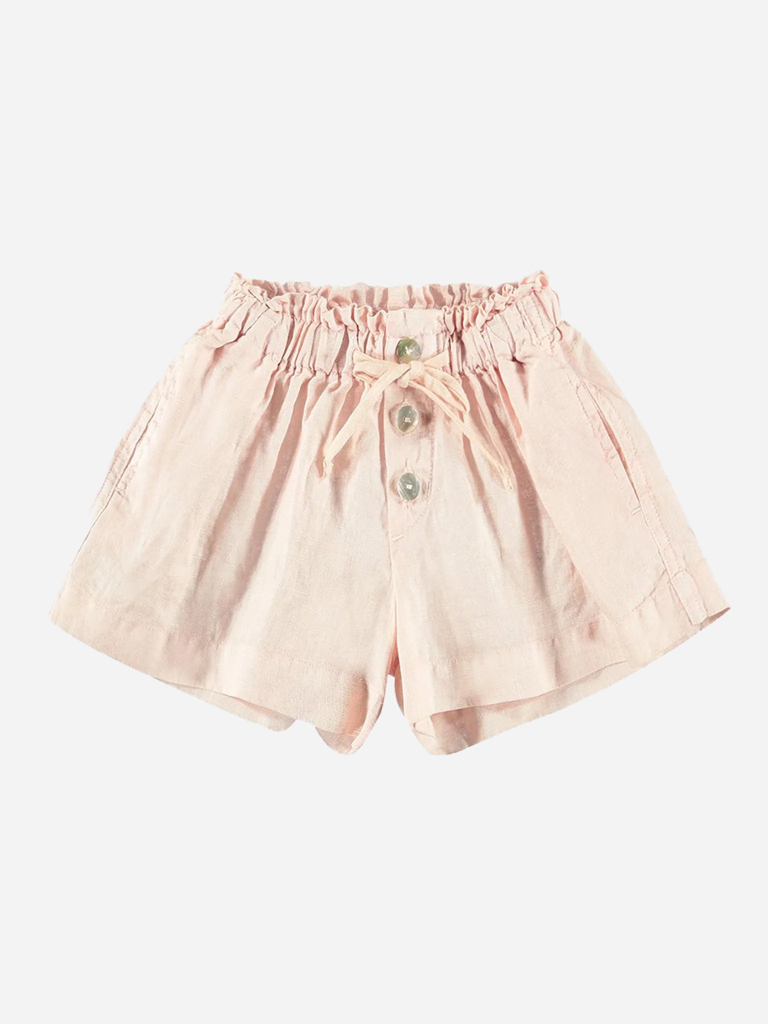 Bella Dahl Girls' Button Fly Short - Saint Bernard