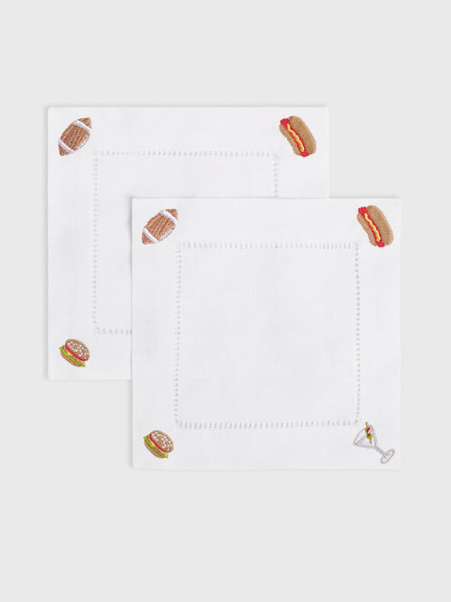 Abbode Gameday Cocktail Napkin Set