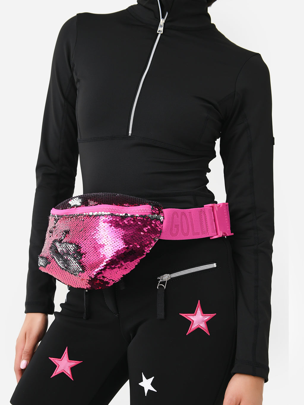 Goldbergh Glitter Fanny Bag - Saint Bernard