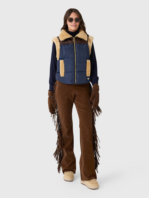 Goldbergh Women's Aya Bodywarmer - Saint Bernard