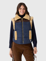 Goldbergh Women's Aya Bodywarmer - Saint Bernard