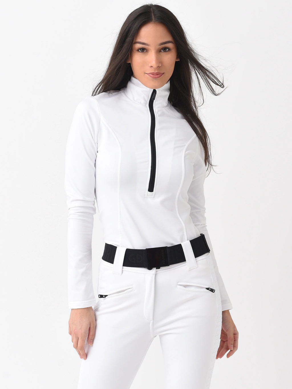 Goldbergh Women's Serena Pully Base Layer Top - Saint Bernard