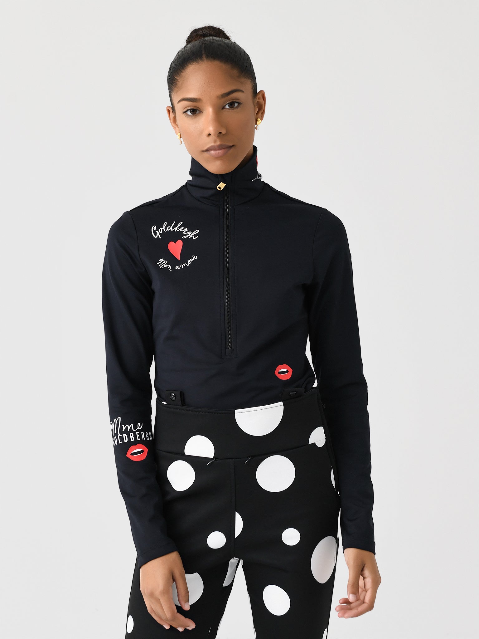 Goldbergh Women's Copine Pully Base Layer Top - Saint Bernard