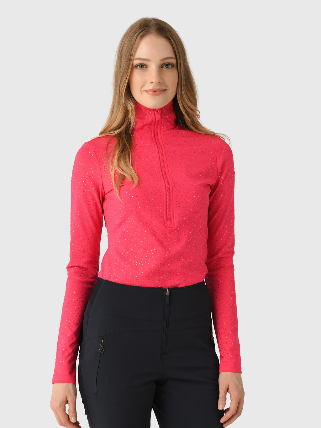 Goldbergh Women's Gianna Pully Base Layer Top - Saint Bernard