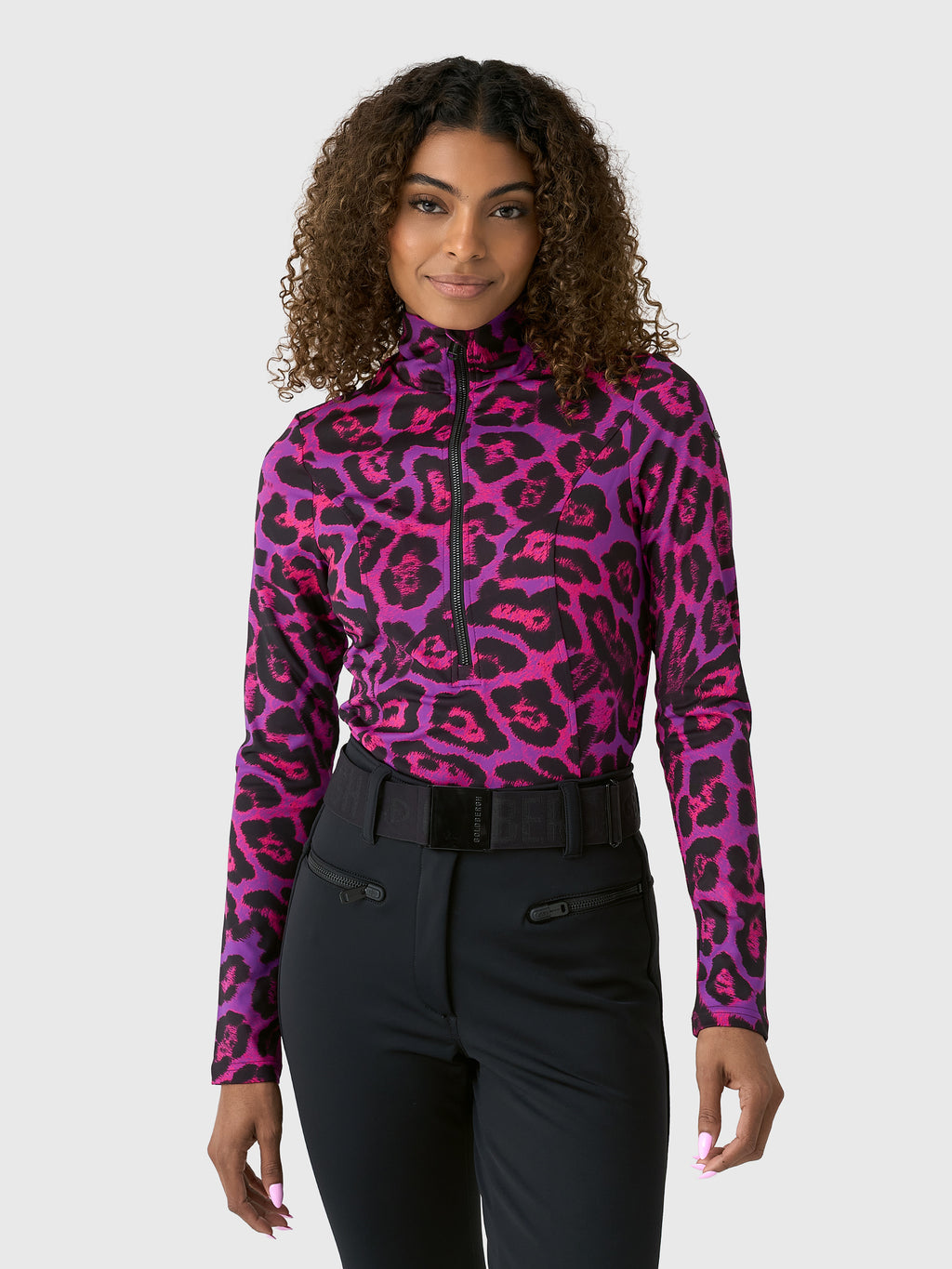Goldbergh Women's Leona Pully Base Layer Top - Saint Bernard