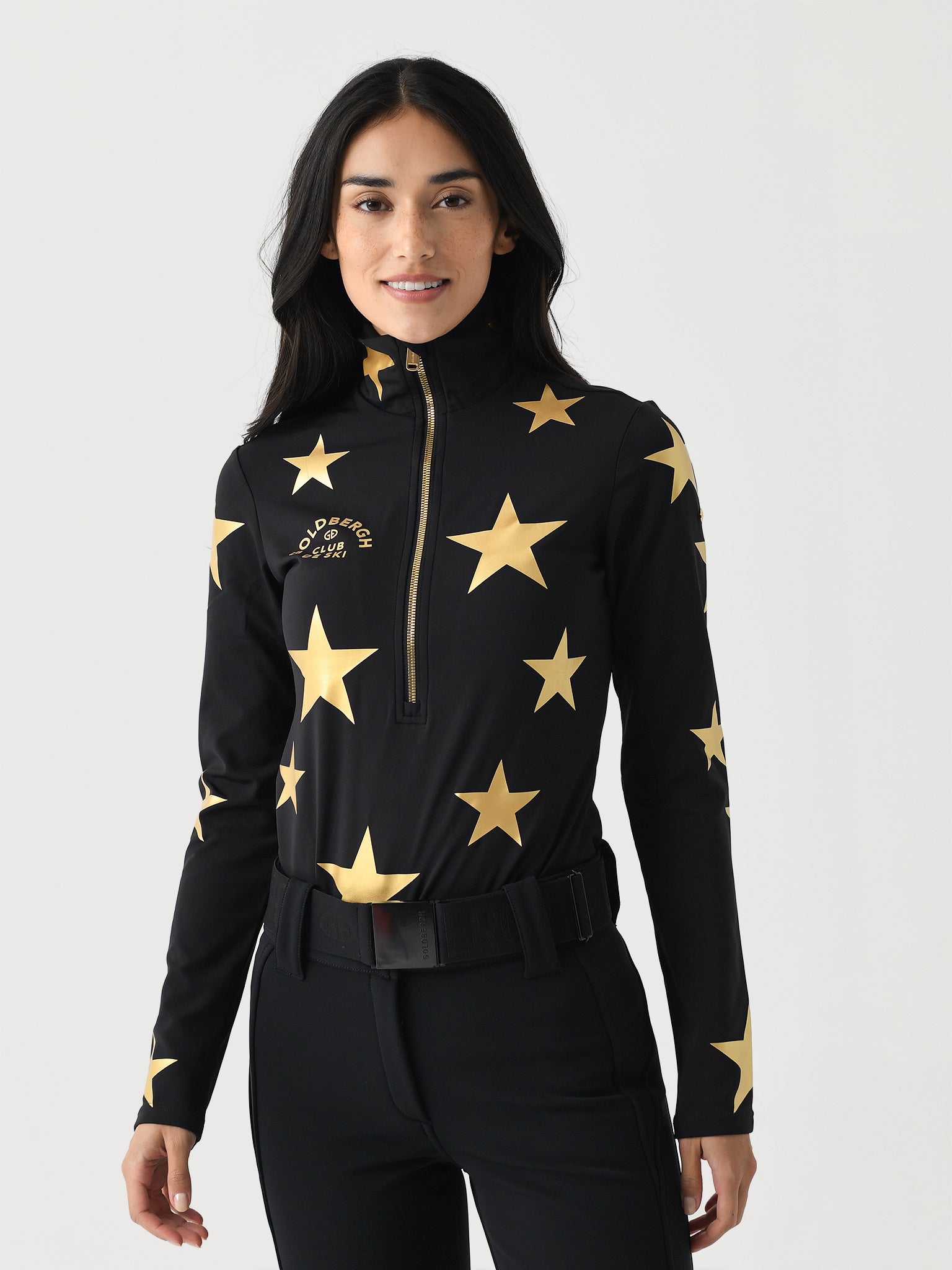 Goldbergh Women's Galactique Pully Base Layer Top - Saint Bernard