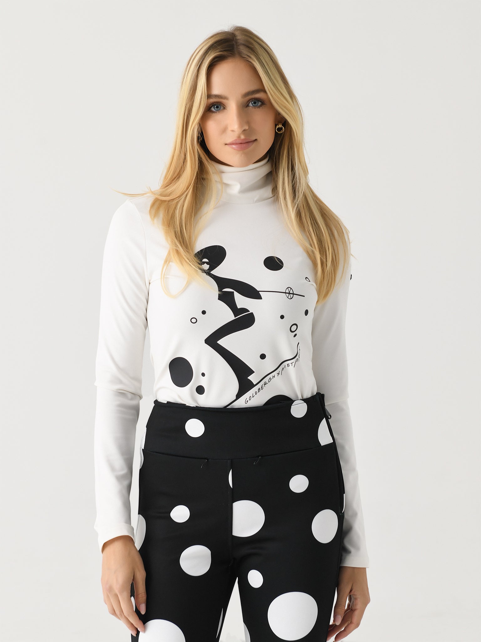 Goldbergh Women's Fatale Long Sleeve Tee - Saint Bernard
