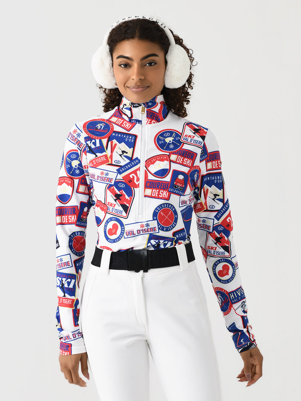 Goldbergh Women's Collect Pully Base Layer Top - Saint Bernard