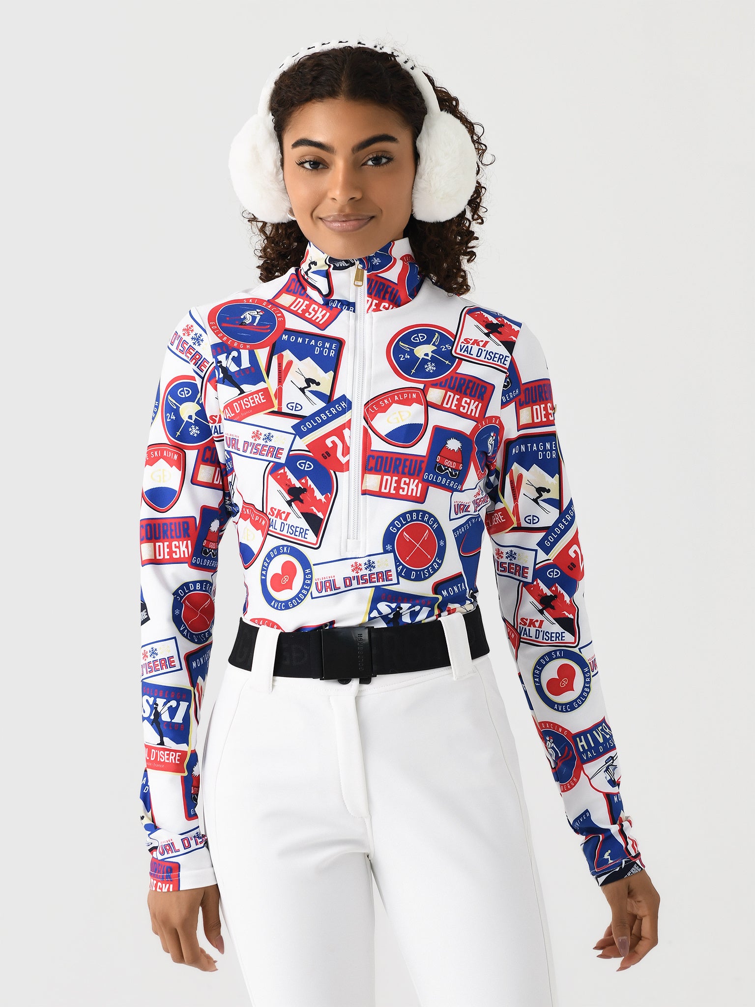 Goldbergh Women's Collect Pully Base Layer Top - Saint Bernard