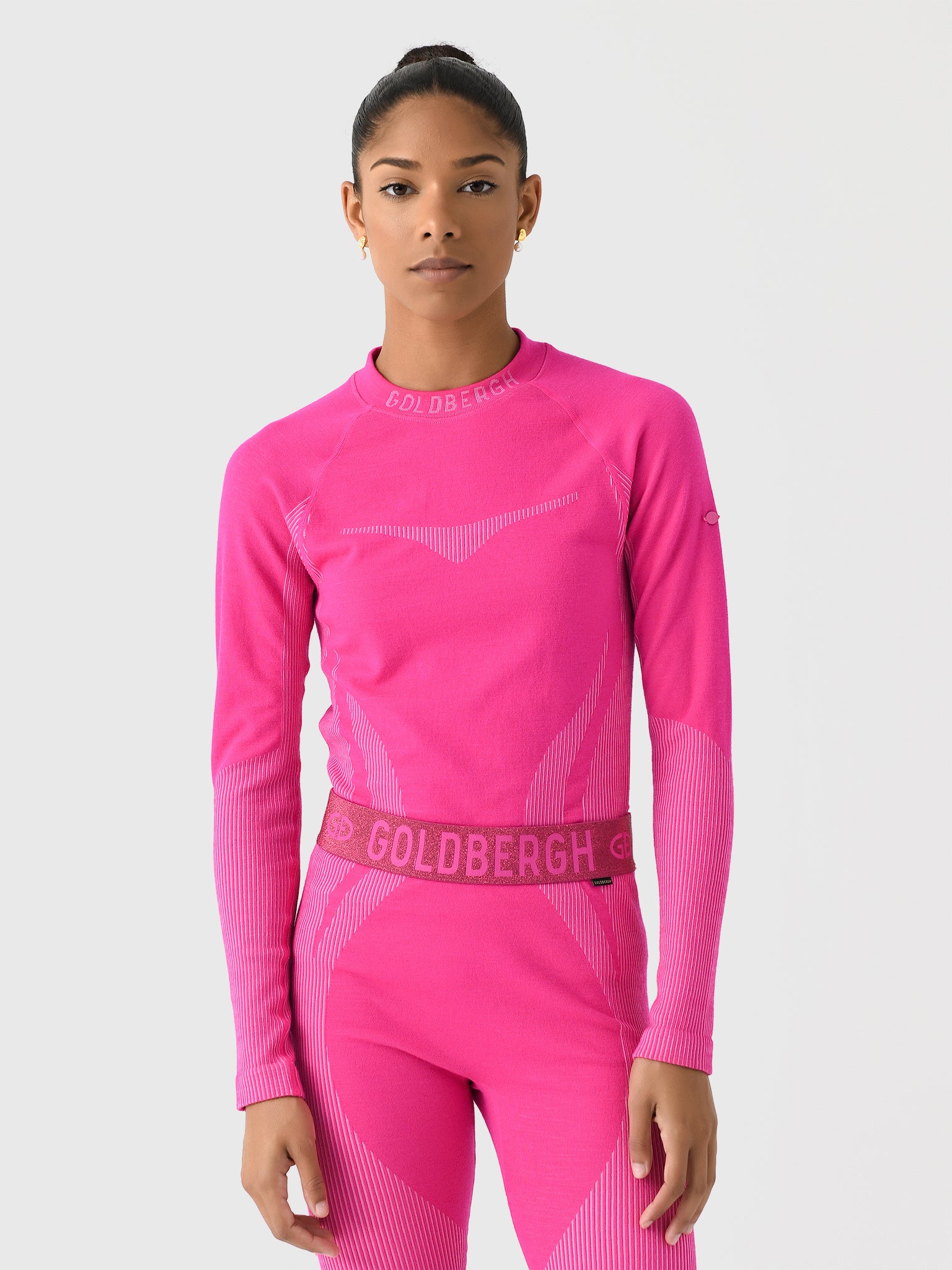 Goldbergh Women's Slick Base Layer Top - Saint Bernard
