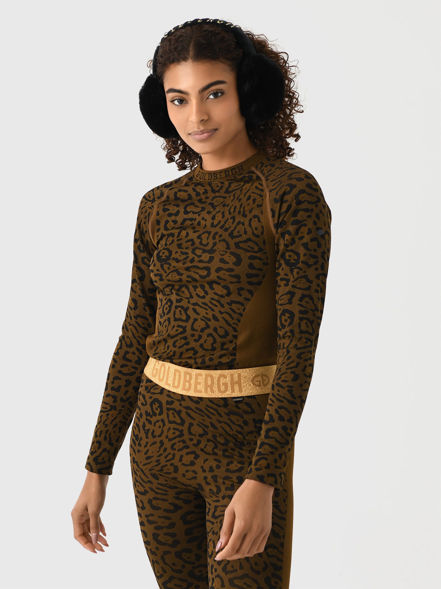 Goldbergh Women's Feline Base Layer Top - Saint Bernard
