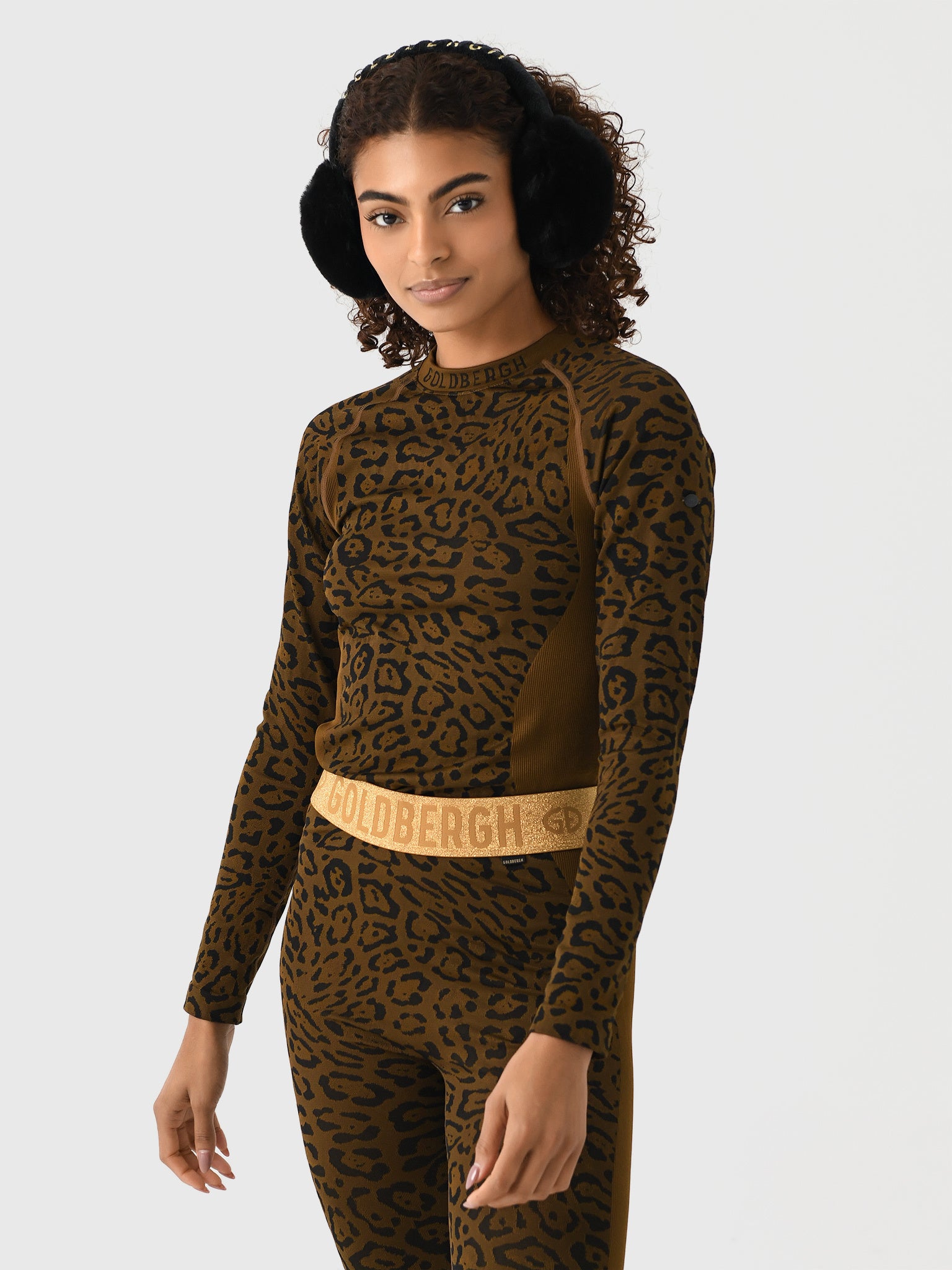 Goldbergh Women's Feline Base Layer Top - Saint Bernard