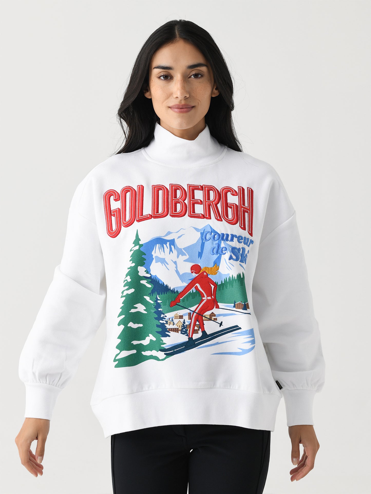 Goldbergh Women's La Montagne Sweater - Saint Bernard