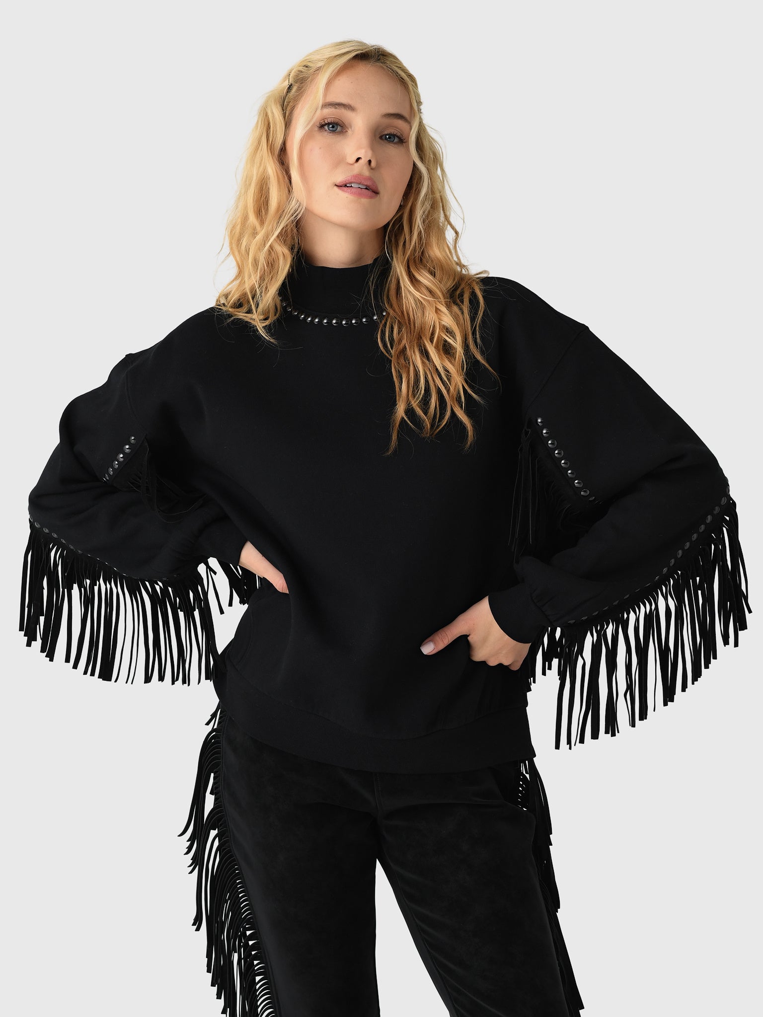 Goldbergh Women's Frenzy Crewneck Sweater - Saint Bernard