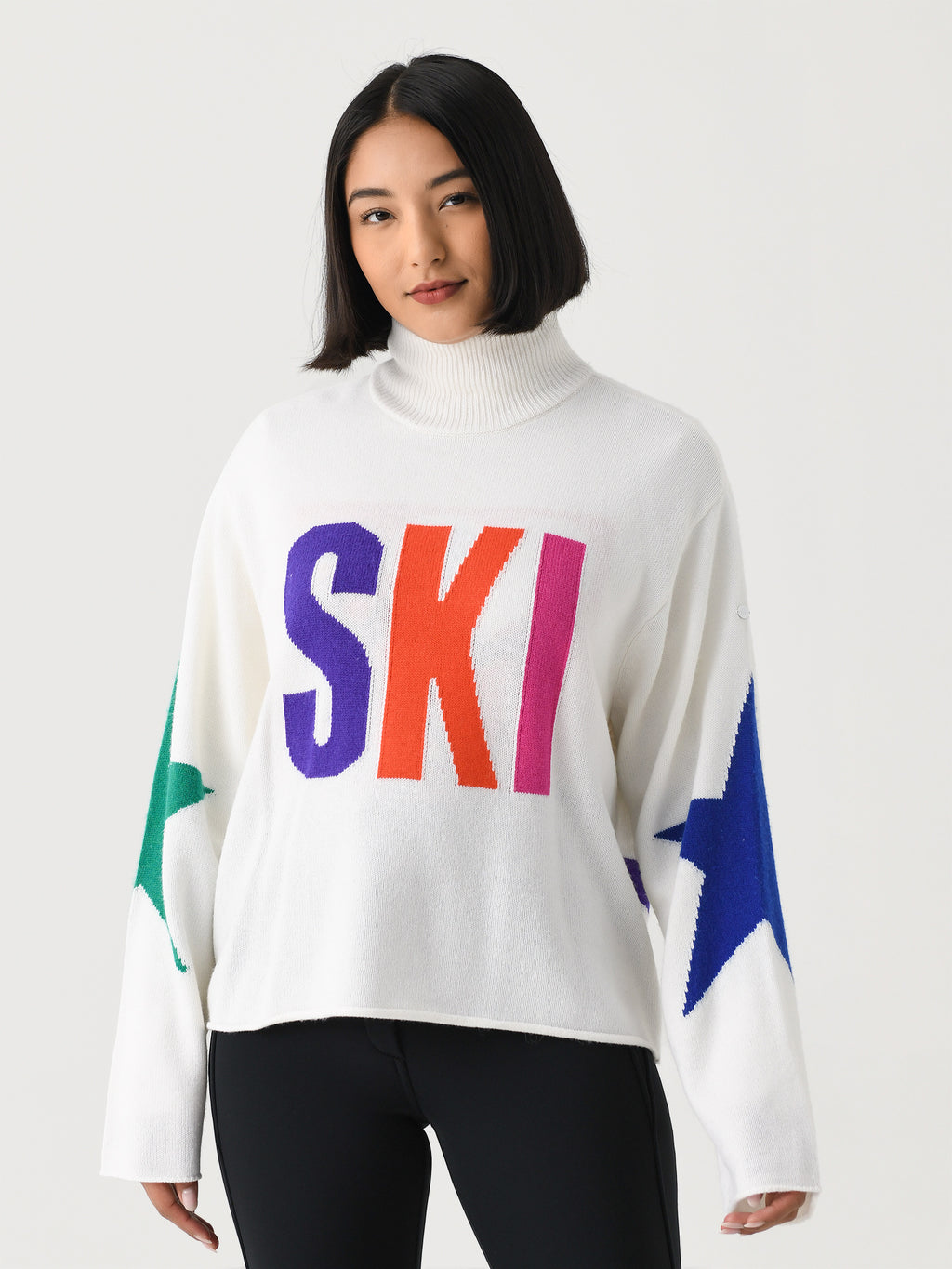 Goldbergh Women's Calore Long Sleeve Knit Sweater - Saint Bernard