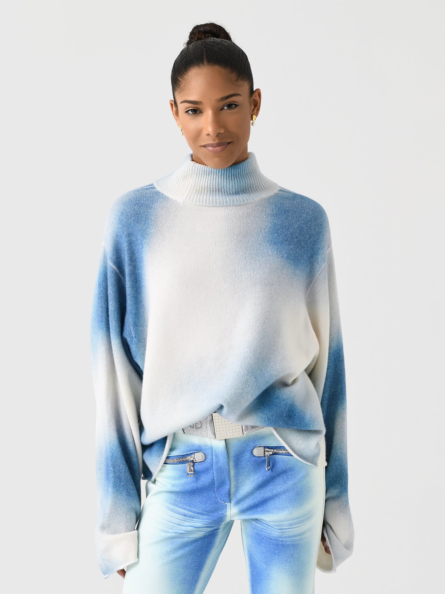 Goldbergh Women's Mouna Long Sleeve Knit Sweater - Saint Bernard