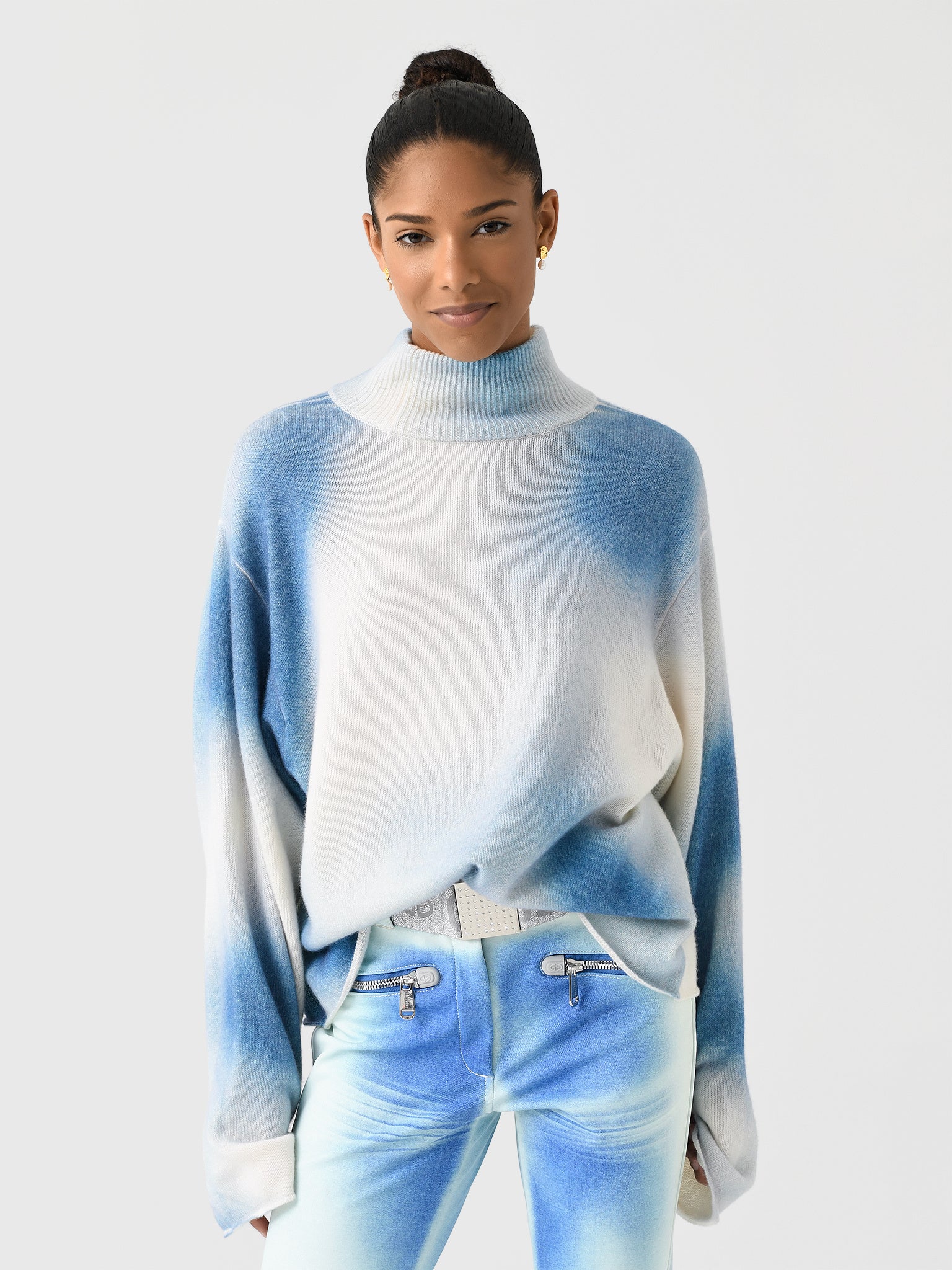 Goldbergh Women's Mouna Long Sleeve Knit Sweater - Saint Bernard