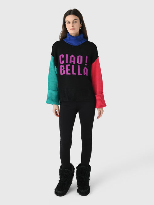 Goldbergh Women's Siena Long Sleeve Knit Sweater