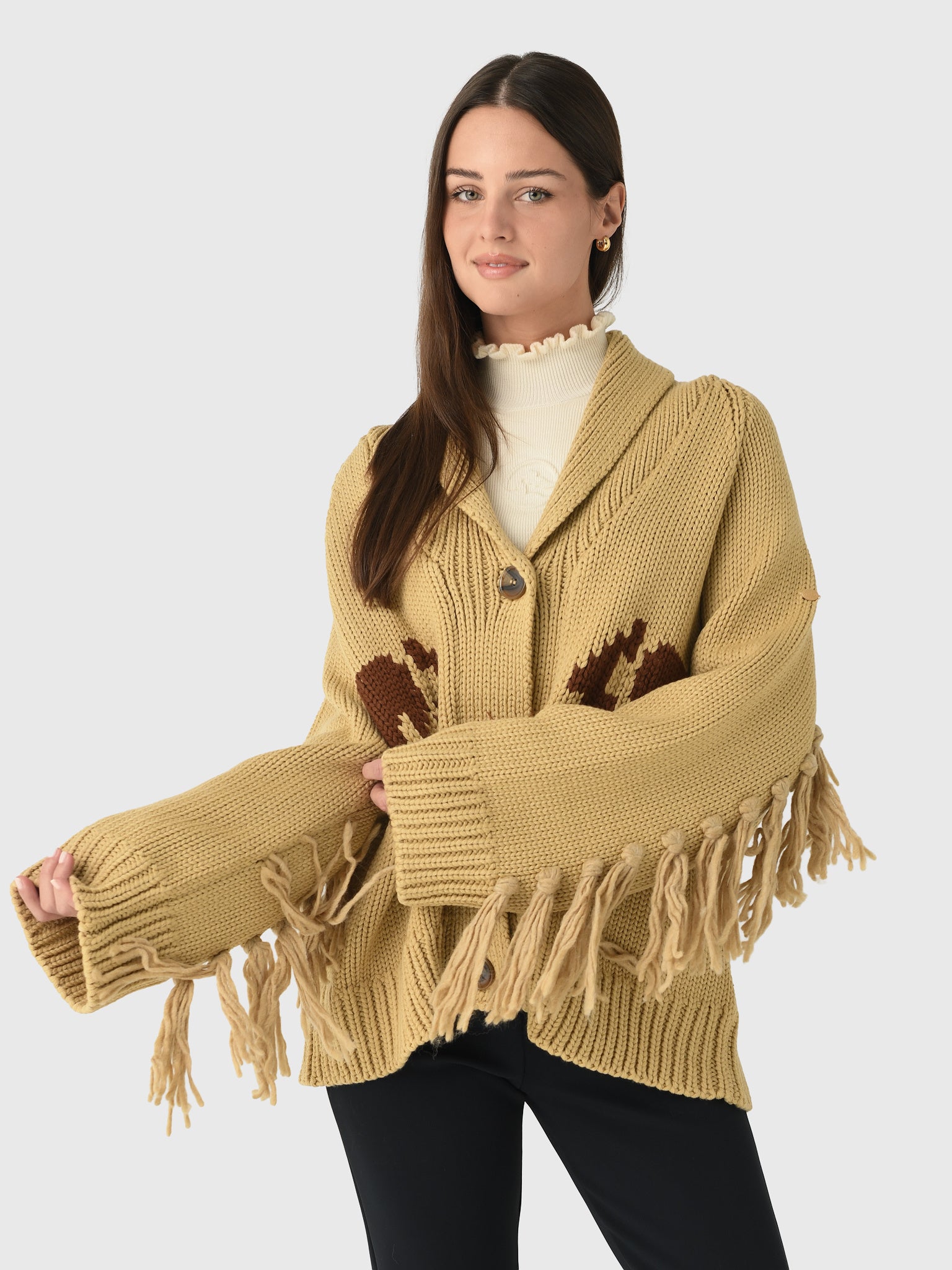 Goldbergh Women's Nora Cardigan - Saint Bernard