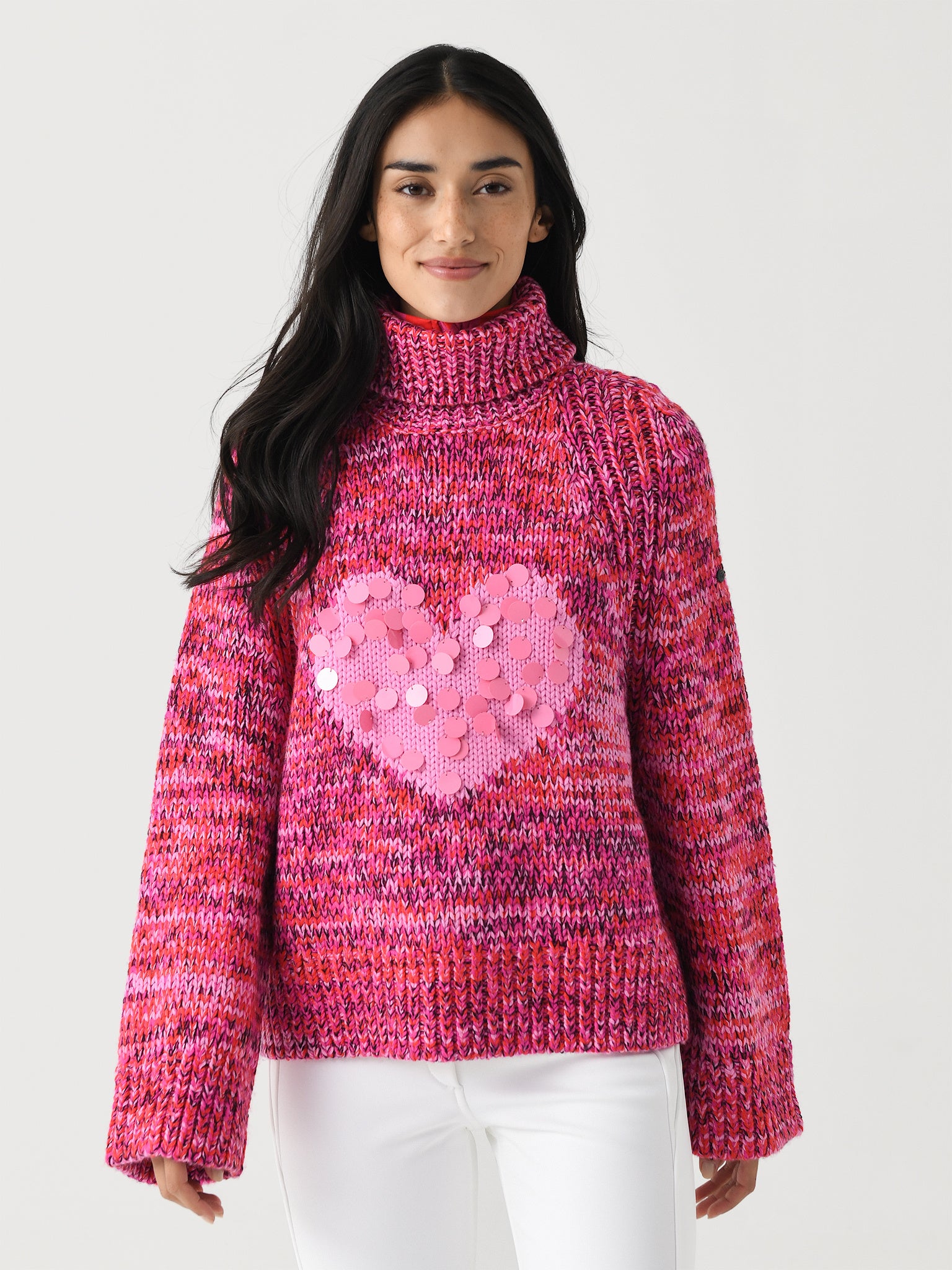 Goldbergh Women's Aimee Long Sleeve Knit Sweater - Saint Bernard