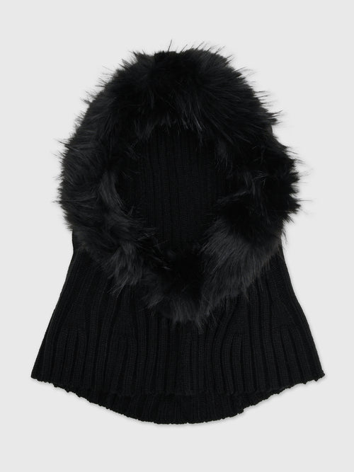 Goldbergh Women's Naomi Faux Fur Hooded Scarf