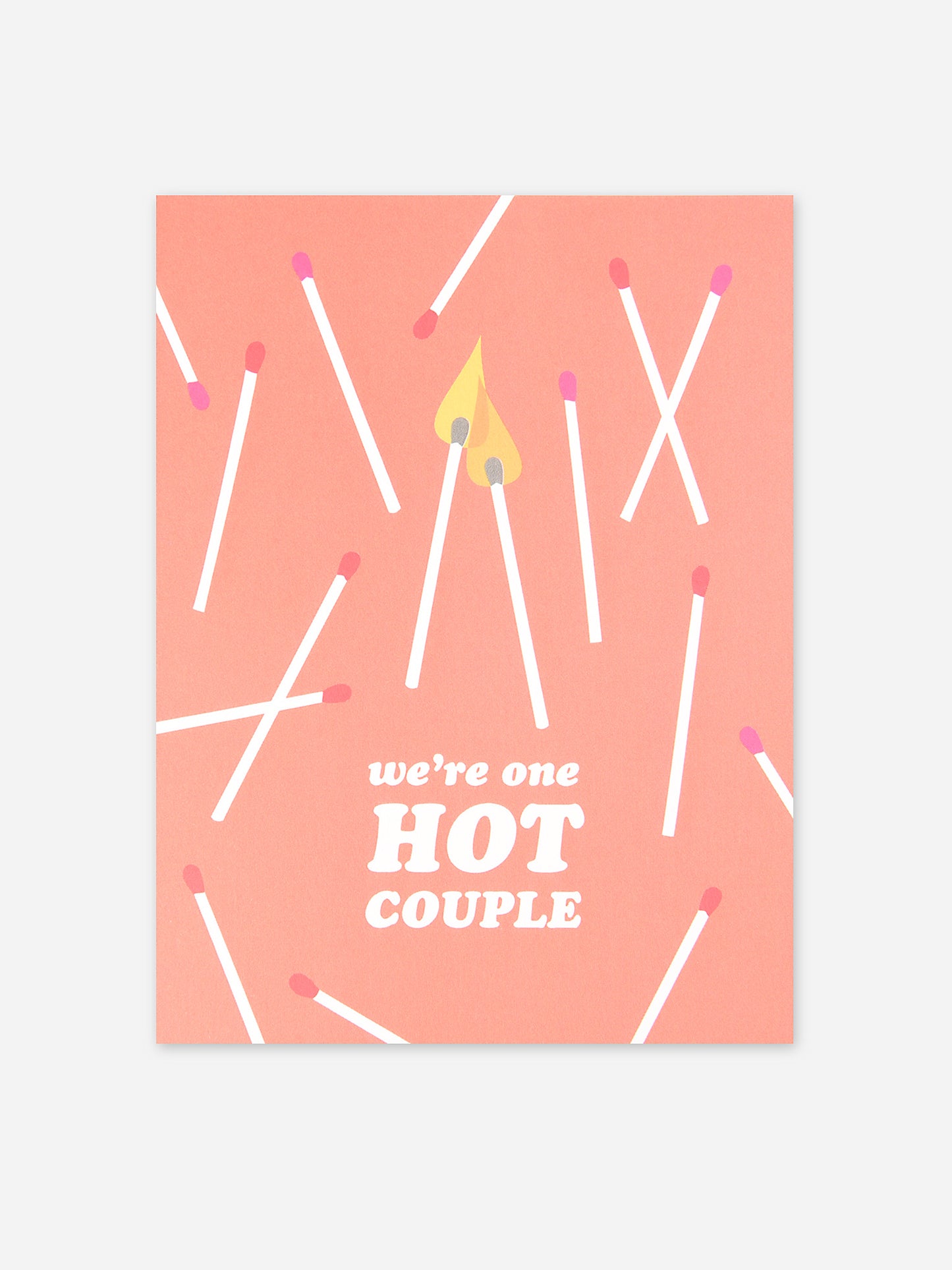 Graphic Anthology One Hot Couple Card