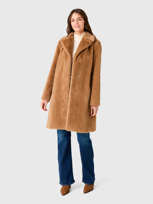 Herno Women's Faux Fur Coat - Saint Bernard