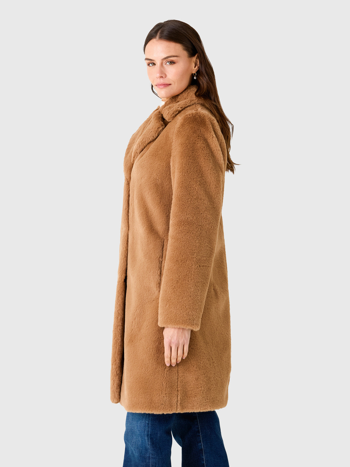 Herno Women's Faux Fur Coat - Saint Bernard