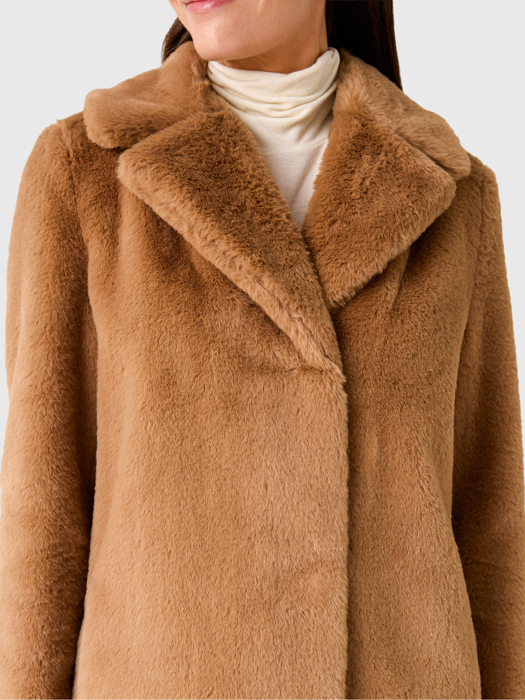 Herno Women's Faux Fur Coat - Saint Bernard