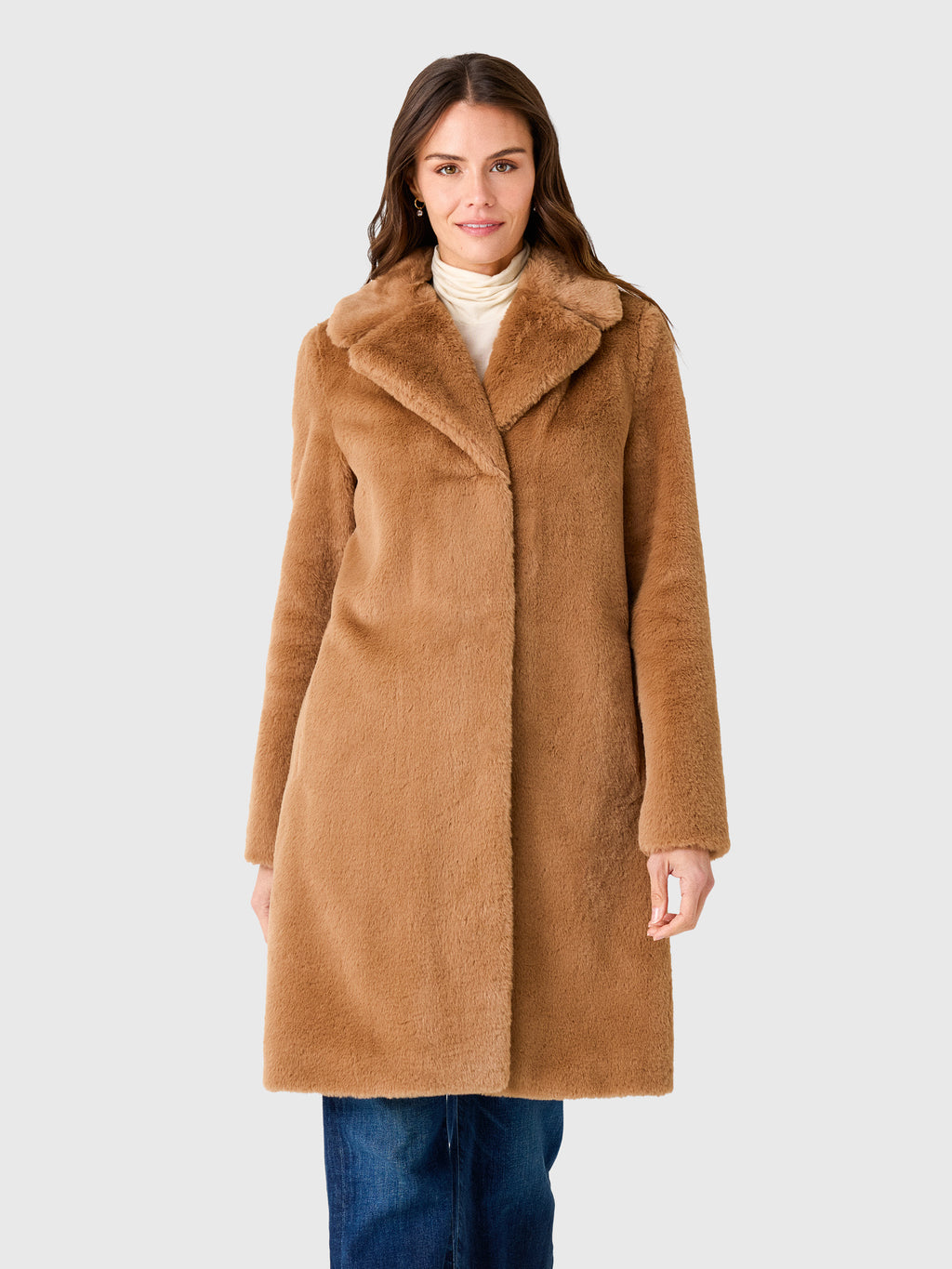 Herno Women's Faux Fur Coat - Saint Bernard