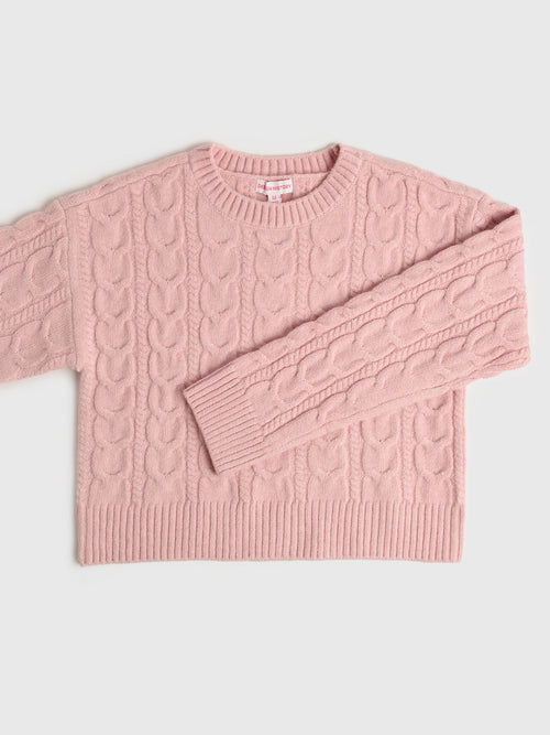 Design History Girls' Long Sleeve Top