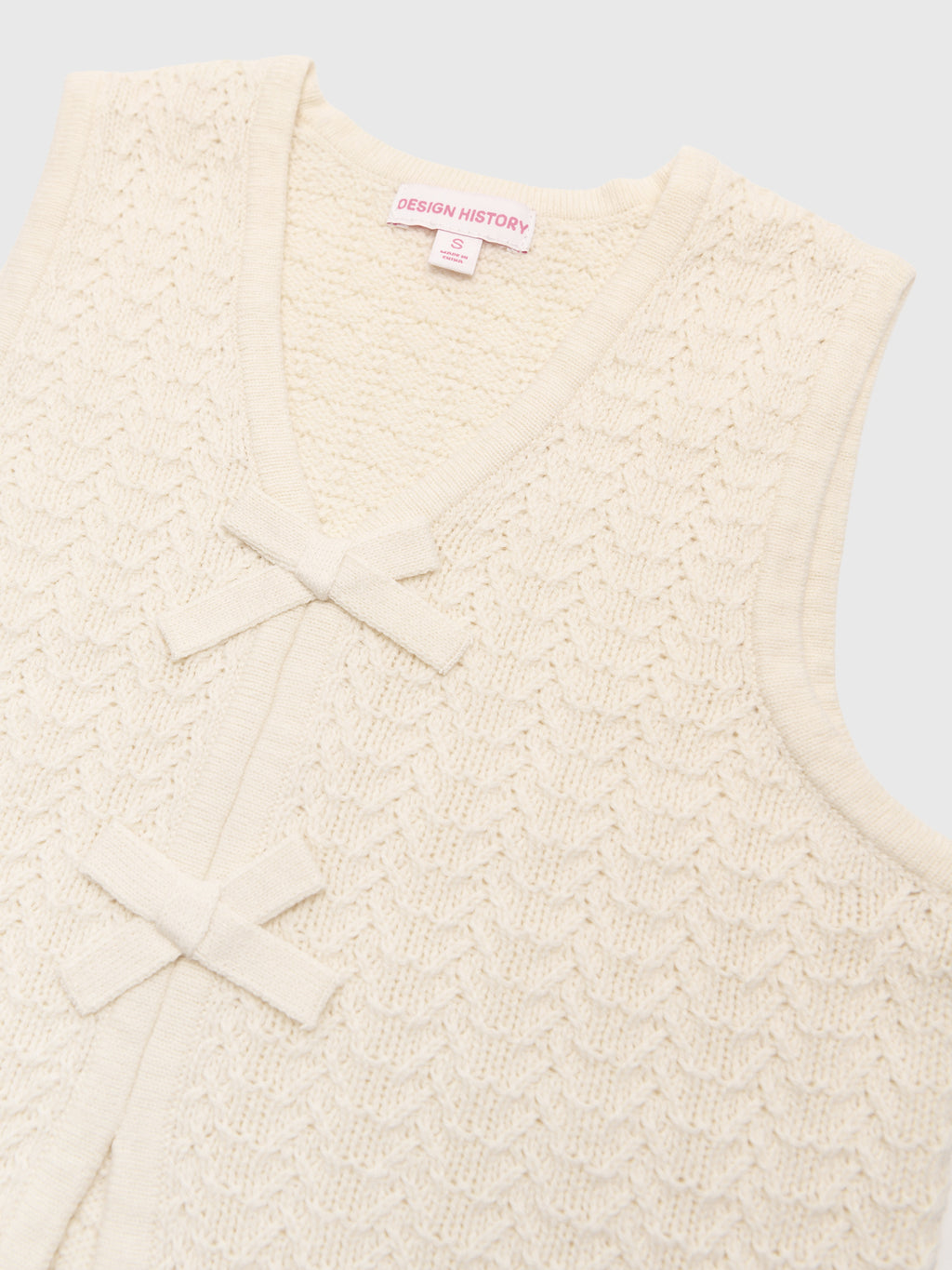 Design History Girls' Knit Vest - Saint Bernard