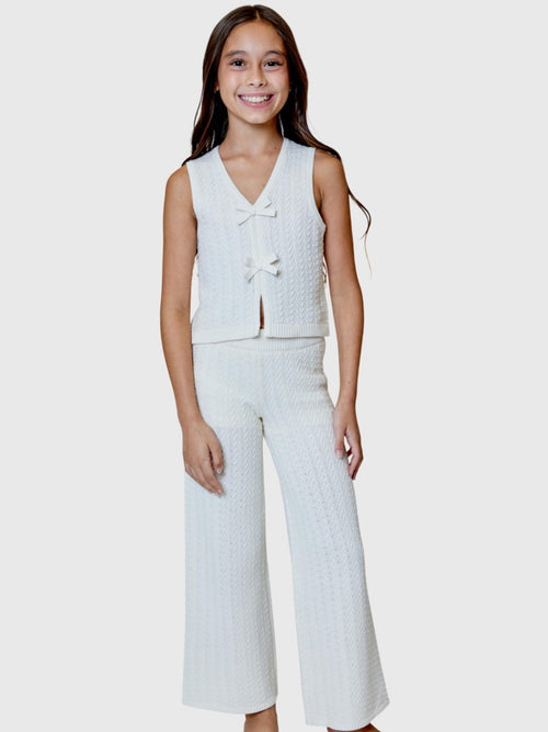 Design History Girls' Knit Vest