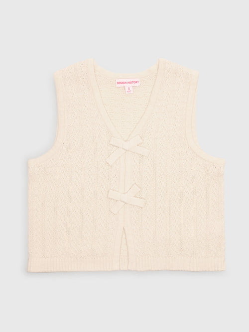 Design History Girls' Knit Vest