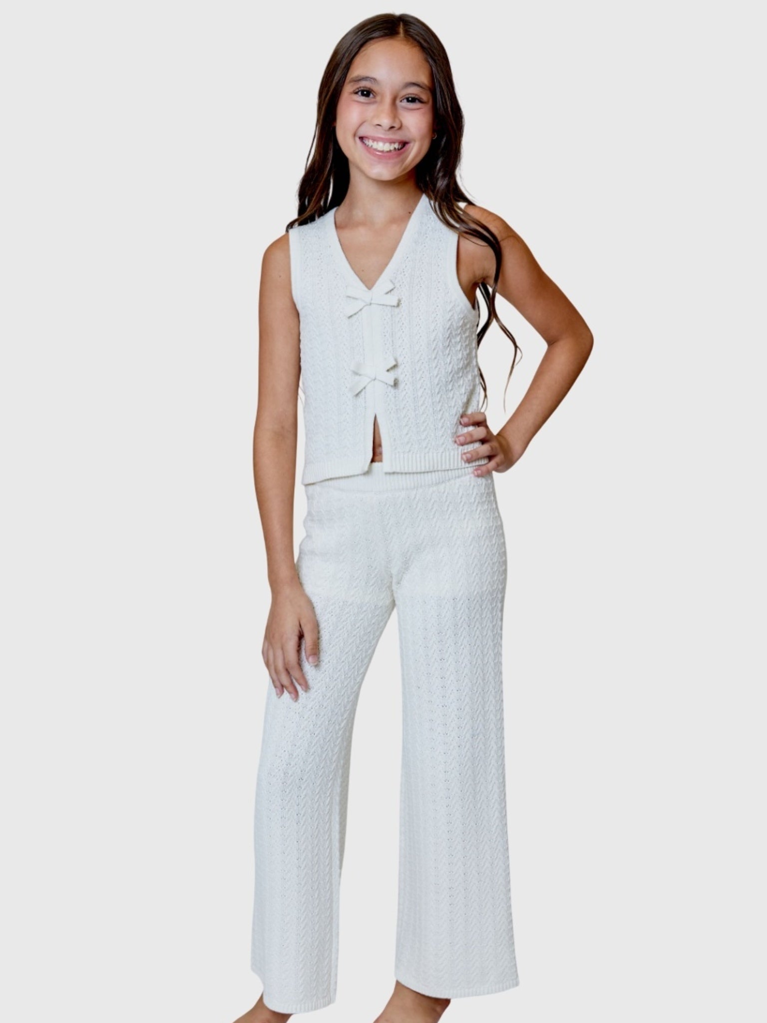 Design History Girls' Knit Pant - Saint Bernard