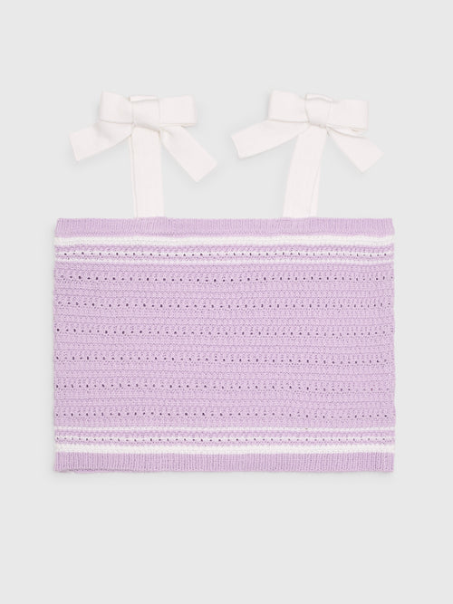 Design History Girls' Knit Tank