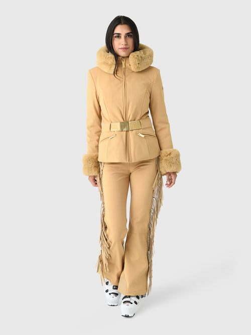 Goldbergh Women's Prezioso Faux Border Ski Jacket