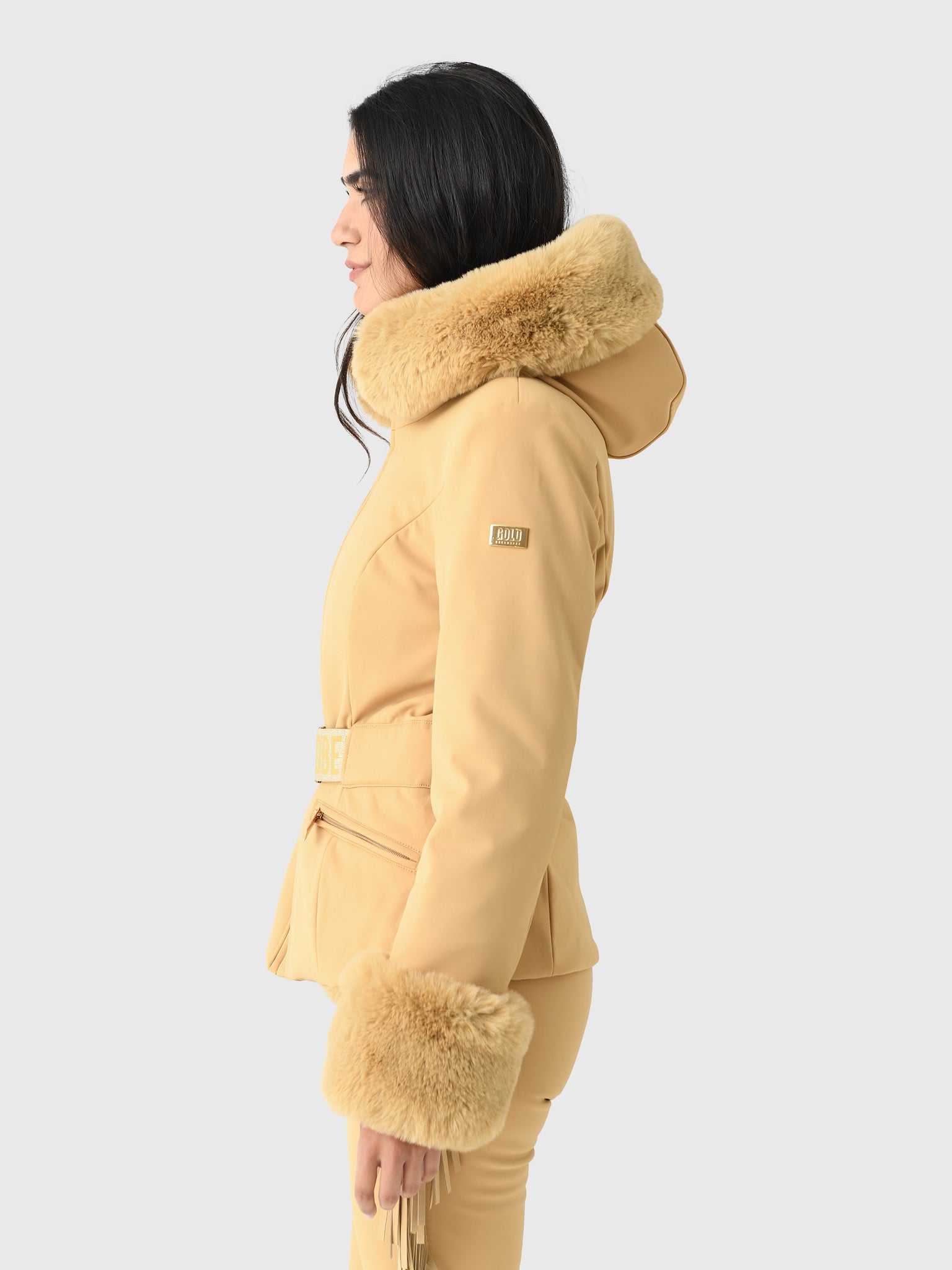 Goldbergh Women's Prezioso Faux Border Ski Jacket – Saint Bernard