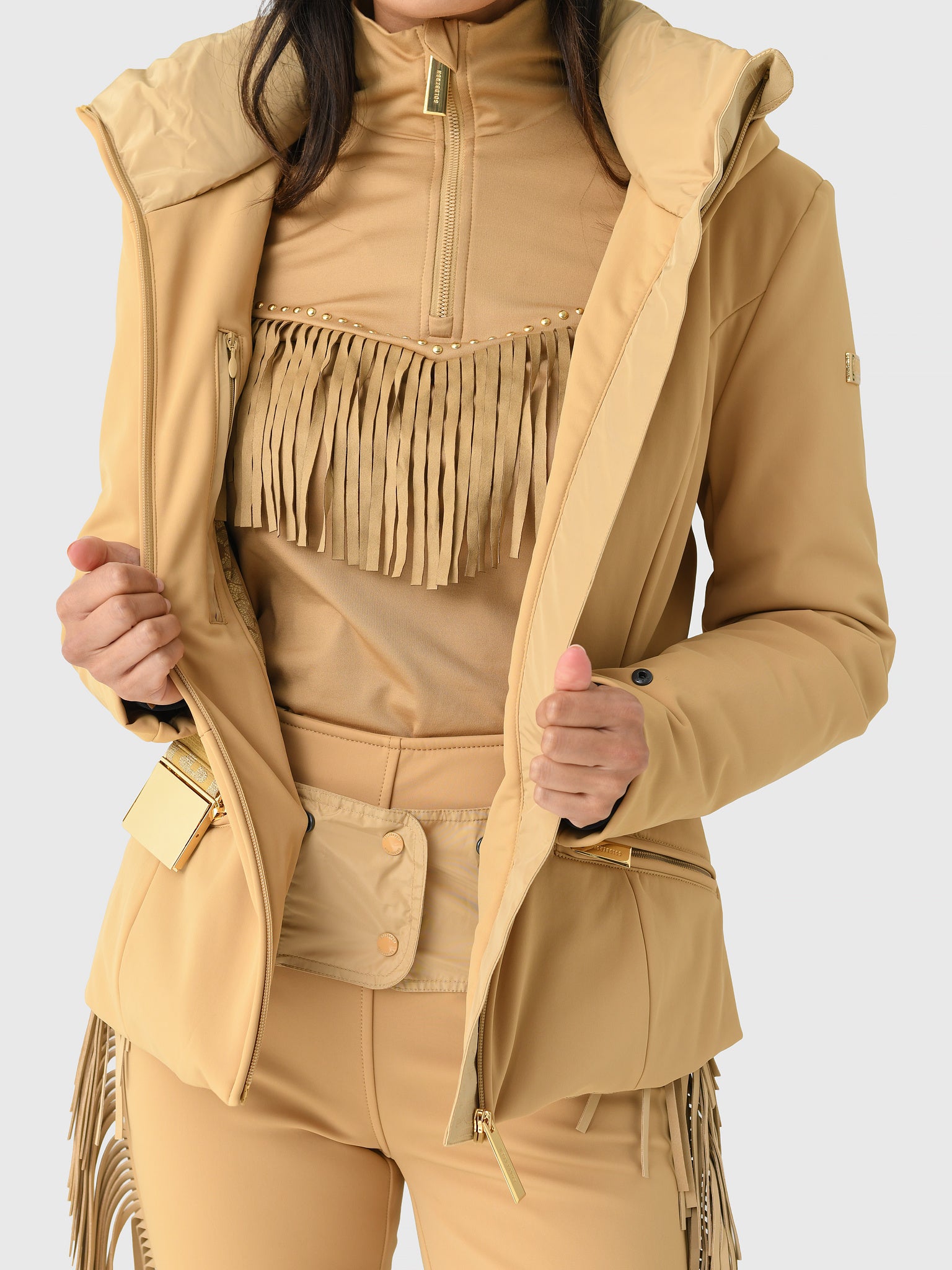 Goldbergh Women's Prezioso Faux Border Ski Jacket – Saint Bernard