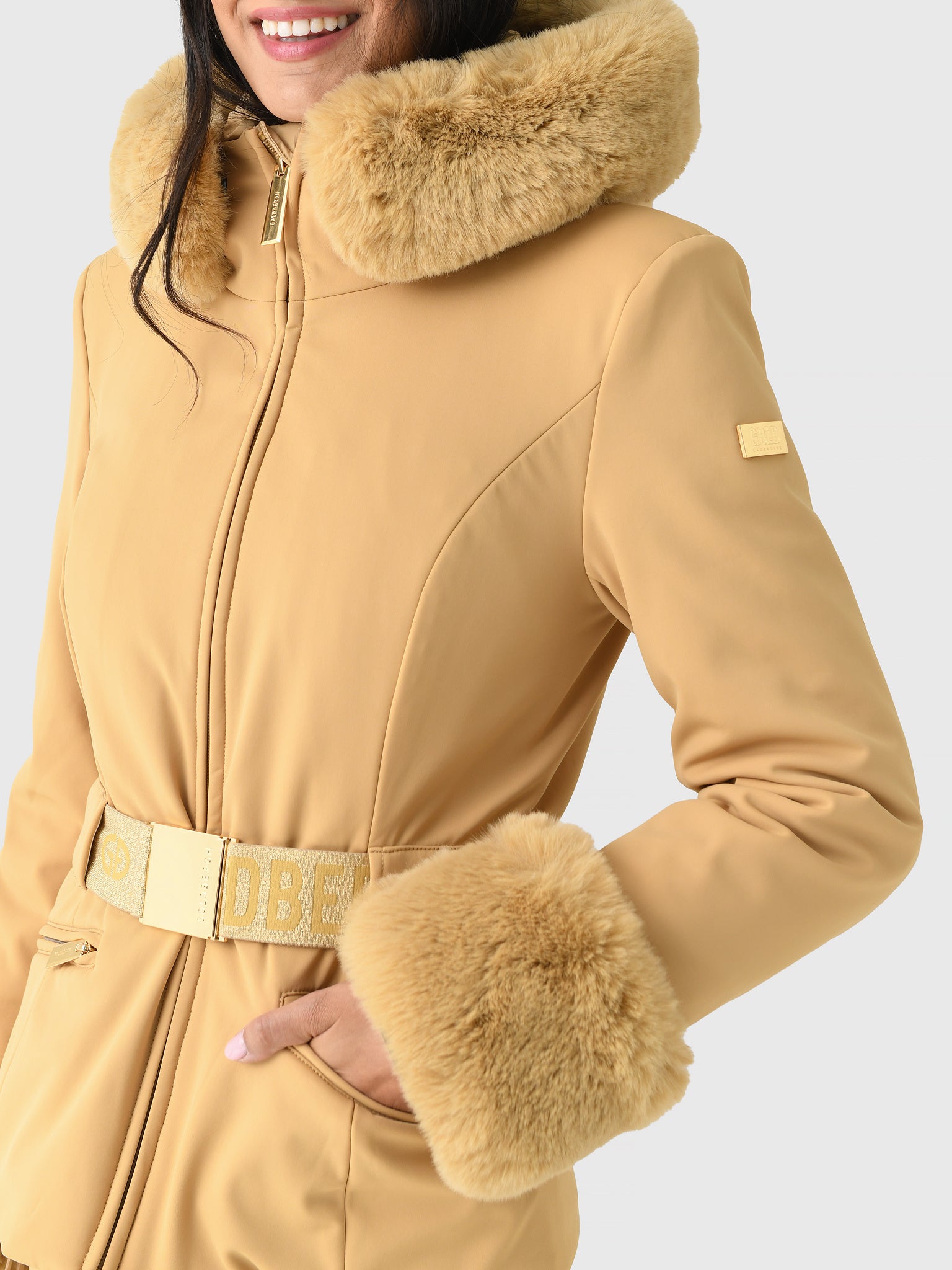 Goldbergh Women's Prezioso Faux Border Ski Jacket – Saint Bernard