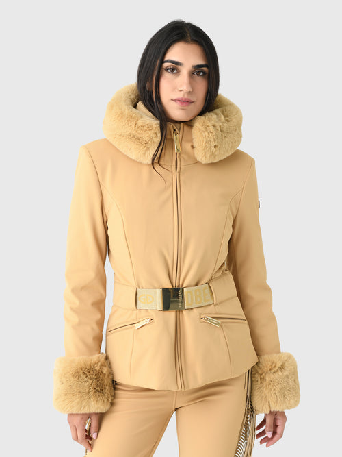 Goldbergh Women's Prezioso Faux Border Ski Jacket