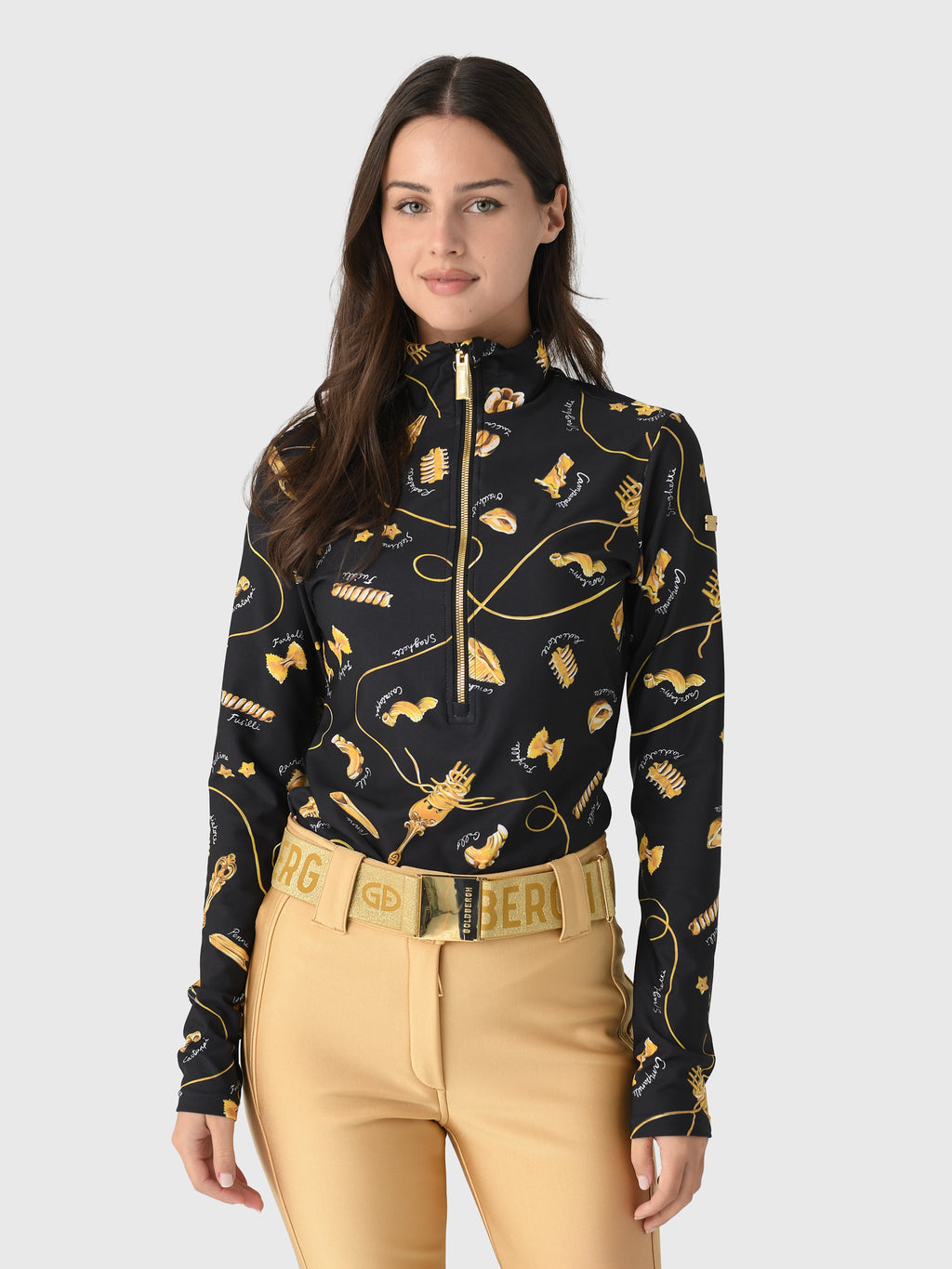 Goldbergh Women's Farfalle Pully Base Layer Top - Saint Bernard