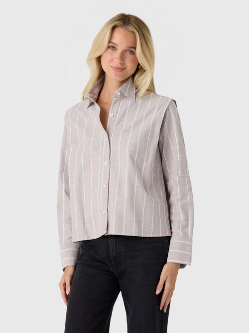 JAG Women's Georgette Top - Saint Bernard