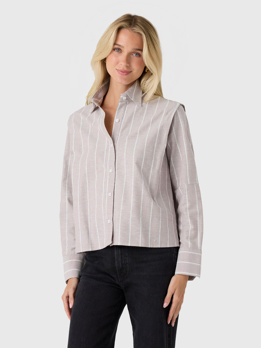 JAG Women's Georgette Top - Saint Bernard