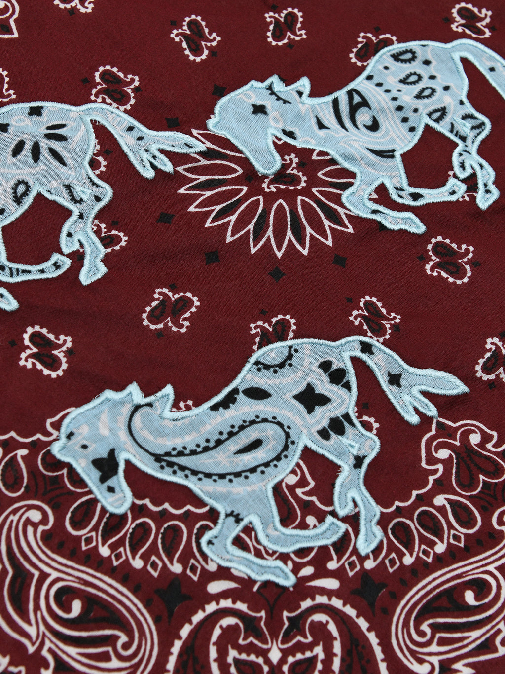 Stitched In The City Galloping Horses Bandana